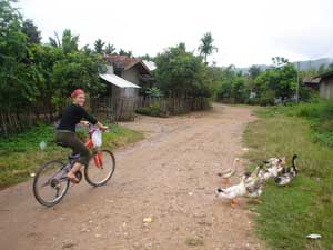 Excursion en vélo