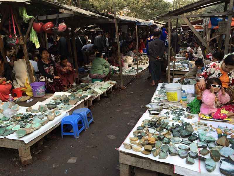 Marché de jade