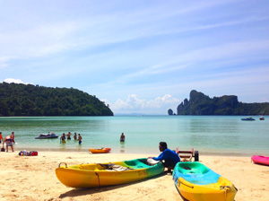 Détente sur des plages paradisiaques