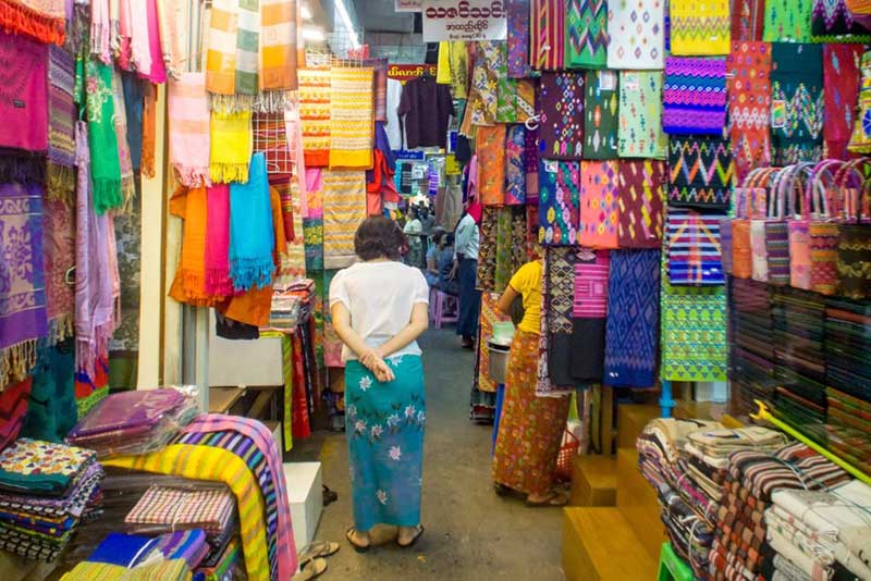 Marché de Bogyoke Aung San