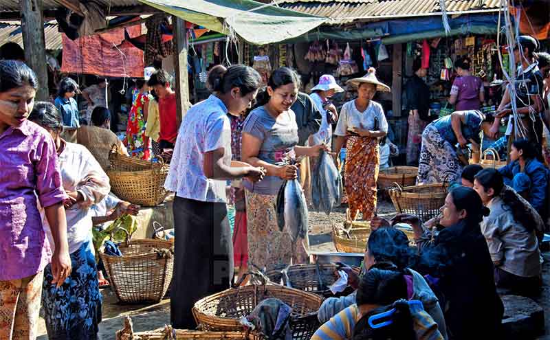 Marché de Thandwe