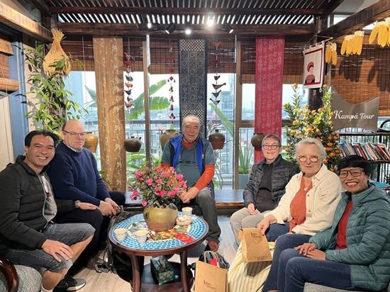 Accueil de nos voyageurs dans nos locaux