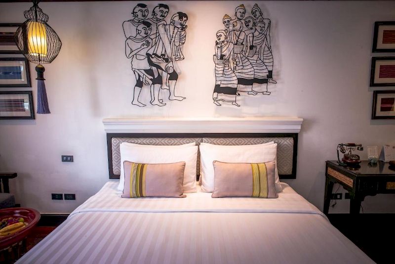 Une chambre dans l'hôtel 5 étoiles Na Nirandde