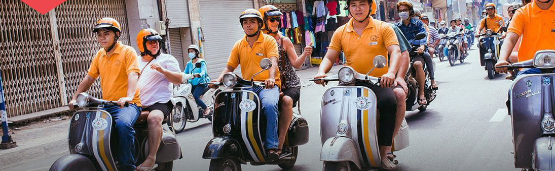Vespa tour à Ho Chi Minh ville