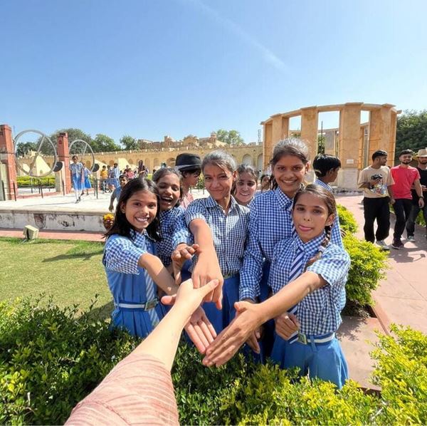 Des rencontres pleines de sourires en Inde