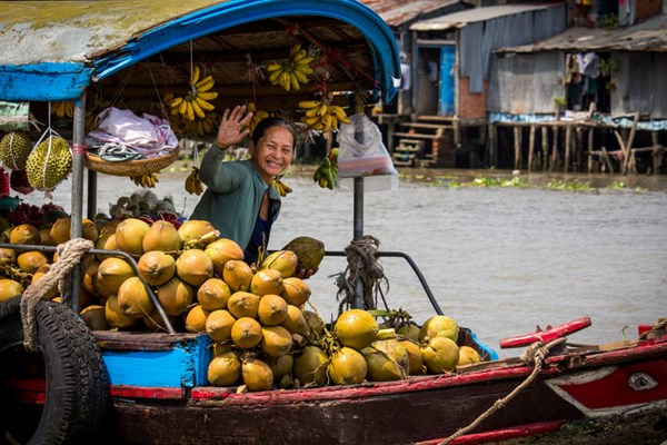 Ben Tre, le royaume des cocotiers