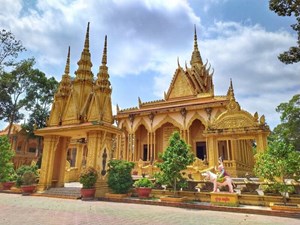 Pagode à Tra Vinh