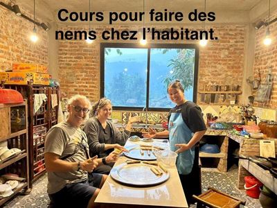 Cours de cuisine chez l'habitant