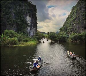 Ballade en barque à Ninh Binh 