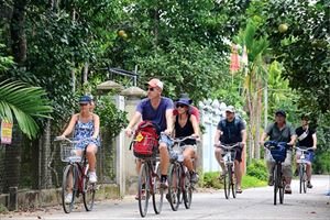 Balade à vélo autour du village