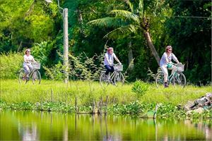 Balade à vélo autour du village