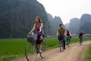 Balade à vélo à Ninh Binh