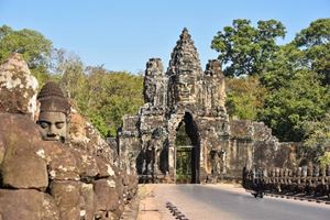 L’entrée d’Angkor Thom