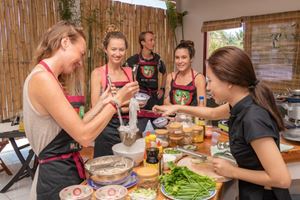 Confection du repas chez l'habitant, Vietnam