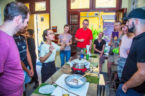 'Cooking classe', une activité très amusante