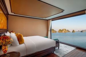 Cabine sur une croisière dans la baie d’Halong