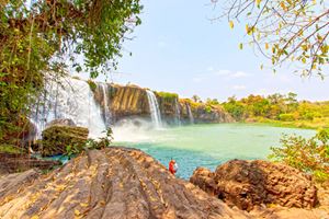 Les chutes d'eaux de Drey Nur, Vietnam