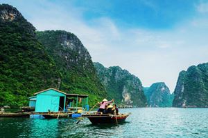 Excursion vers les villages flottants, Cat Ba