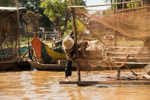 Village flottante Kampong Phluk