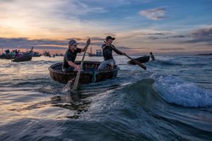 La peche au bon matin, Hoi An