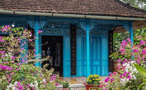 Une ancienne maison dans le delta du Meskong 