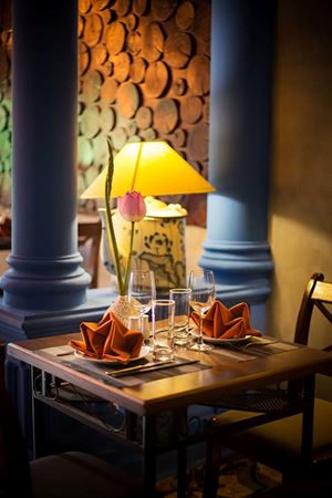 Un restaurant local à Hanoi