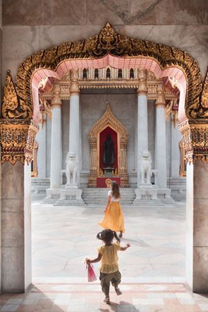 Visite les temples thailandais