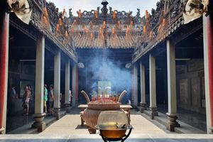 Une pagode à Ho Chi Minh ville