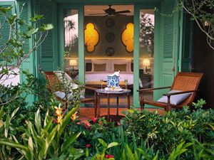 La terrace d'une chambre chez Ancient Hue 
