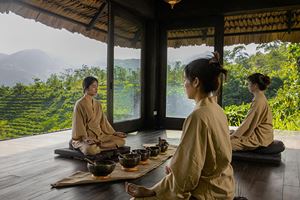 Séance de méditation à Avana Retreat
